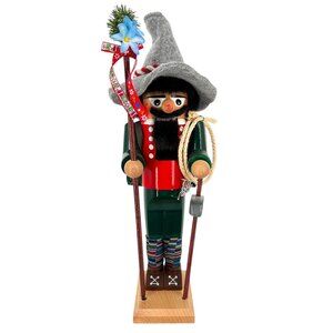 Steinbach Nutcracker Mountain Climber S606 18" Tall With Box Tyrolean German